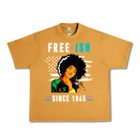 Peanut Butter juneteenth free ish since 1865 black Urban Heavy Tee - artisFamous