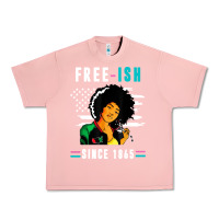 Salmon juneteenth free ish since 1865 black Urban Heavy Tee - artisFamous