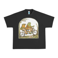 Pigment Black frog and toad Urban Heavy Tee - artisFamous