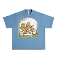 Pebble Blue frog and toad Urban Heavy Tee - artisFamous