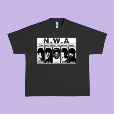 N W A Urban Heavy Tee Designed By Artisfamous