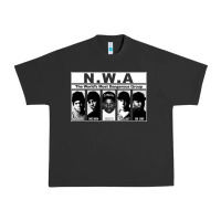 Pigment Black n w a Urban Heavy Tee - artisFamous
