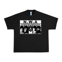 Black n w a Urban Heavy Tee - artisFamous