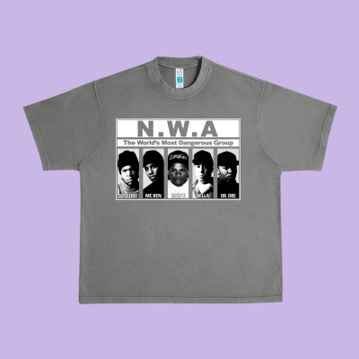 N W A Urban Heavy Tee Designed By Artisfamous