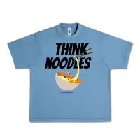 Pebble Blue think noodles Urban Heavy Tee - artisFamous