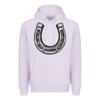 Lilac horseshoe Premium Hoodie - BarkalooDesign