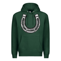 Sports Green horseshoe Premium Hoodie - BarkalooDesign