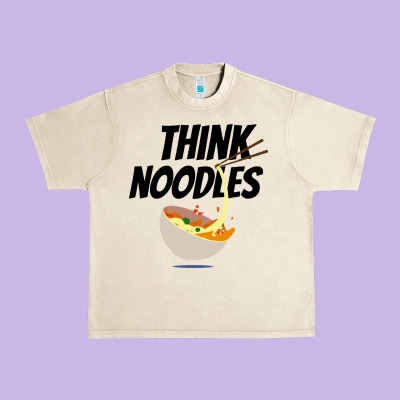 Think Noodles Urban Heavy Tee Designed By Artisfamous