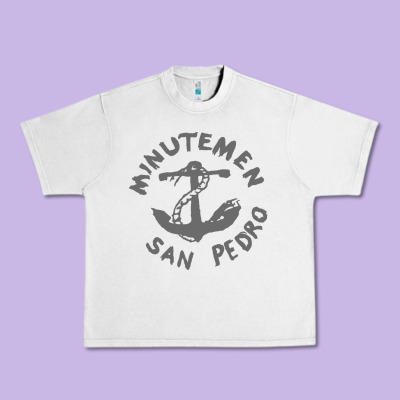 Minutemen San Pedro Urban Heavy Tee Designed By Artisfamous