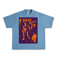 Pebble Blue Dead Boys Punk Urban Heavy Tee - artisFamous