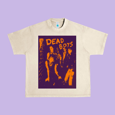 Dead Boys Punk Urban Heavy Tee Designed By Artisfamous