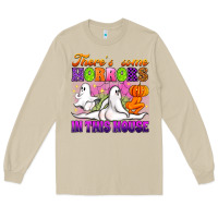 Mushroom theres some horrors in this house Long Sleeve Tee - Artiststas