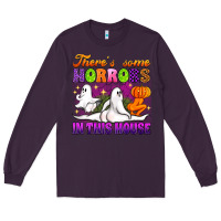 Plum theres some horrors in this house Long Sleeve Tee - Artiststas