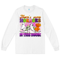 Theres Some Horrors In This House Long Sleeve Tee | Teevron