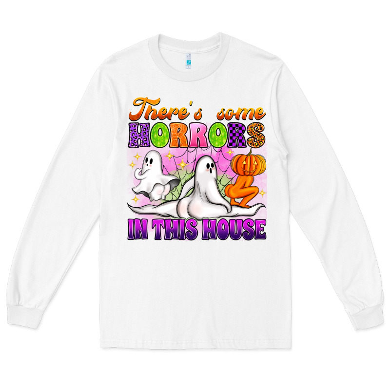 Theres Some Horrors In This House Long Sleeve Tee by Artiststas | Teevron