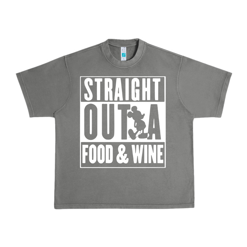 Straight Out A Food And Wine Urban Heavy Tee by artisFamous | Teevron