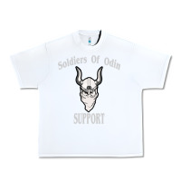 White soldiers of odin worldwide support Urban Heavy Tee - artisFamous