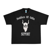 Soldiers Of Odin Worldwide Support Urban Heavy Tee | Teevron