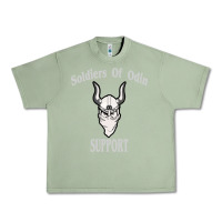 Oil Green soldiers of odin worldwide support Urban Heavy Tee - artisFamous
