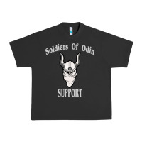 Pigment Black soldiers of odin worldwide support Urban Heavy Tee - artisFamous