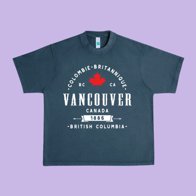 Vancouver Canada Urban Heavy Tee Designed By Artisfamous