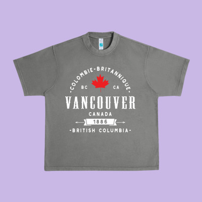 Vancouver Canada Urban Heavy Tee Designed By Artisfamous