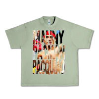 Oil Green manny pacman pacquiao philipino boxer Urban Heavy Tee - artisFamous