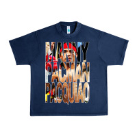 Navy manny pacman pacquiao philipino boxer Urban Heavy Tee - artisFamous