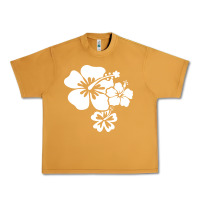 Peanut Butter hawaiian flower Urban Heavy Tee - artisFamous