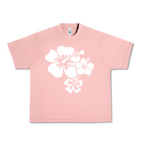 Salmon hawaiian flower Urban Heavy Tee - artisFamous