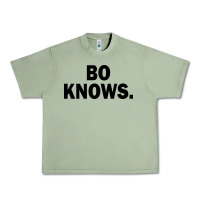 Oil Green bo knows (black text) Urban Heavy Tee - artisFamous
