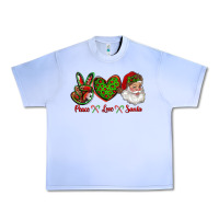 Grape Ice peace love santa Urban Heavy Tee - RanaPortraitStore