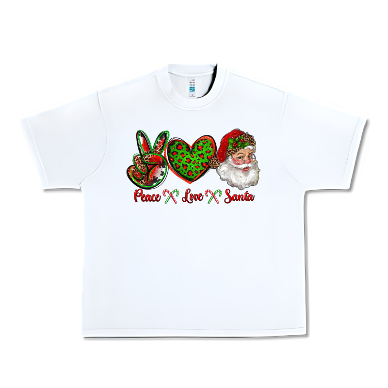 Peace Love Santa Urban Heavy Tee by RanaPortraitStore | Teevron