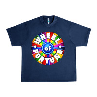 Navy wheel fortune Urban Heavy Tee - artisFamous