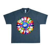 Midnight Navy wheel fortune Urban Heavy Tee - artisFamous
