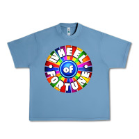 Pebble Blue wheel fortune Urban Heavy Tee - artisFamous