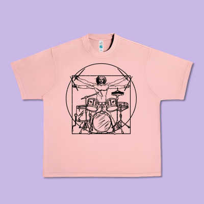 Drums Gift Urban Heavy Tee Designed By Artisfamous