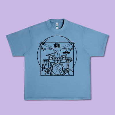 Drums Gift Urban Heavy Tee Designed By Artisfamous