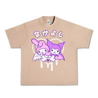 Burro melody and kuromi heart Urban Heavy Tee - artisFamous