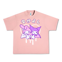 Salmon melody and kuromi heart Urban Heavy Tee - artisFamous