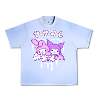 Grape Ice melody and kuromi heart Urban Heavy Tee - artisFamous