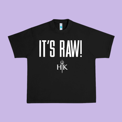Official Hell's Kitchen It's Raw Urban Heavy Tee Designed By Artisfamous