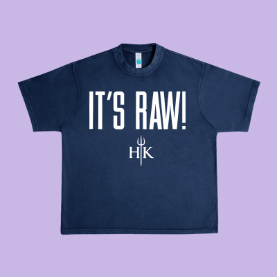 Official Hell's Kitchen It's Raw Urban Heavy Tee Designed By Artisfamous