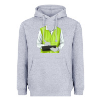 Heather Grey border collie engineer Heavyweight Hoodie - RanaPortraitStore
