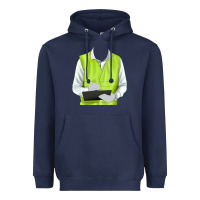 Navy border collie engineer Heavyweight Hoodie - RanaPortraitStore