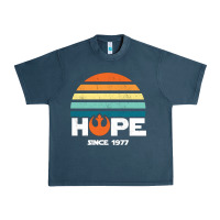 Midnight Navy hope since 1977 Urban Heavy Tee - artisFamous