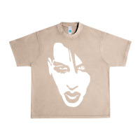 French Oak marilyn manson face Urban Heavy Tee - artisFamous