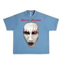 Pebble Blue marilyn manson Urban Heavy Tee - artisFamous