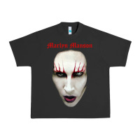 Pigment Black marilyn manson Urban Heavy Tee - artisFamous
