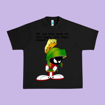 Marvin The Martian Looney Toons Urban Heavy Tee Designed By Artisfamous